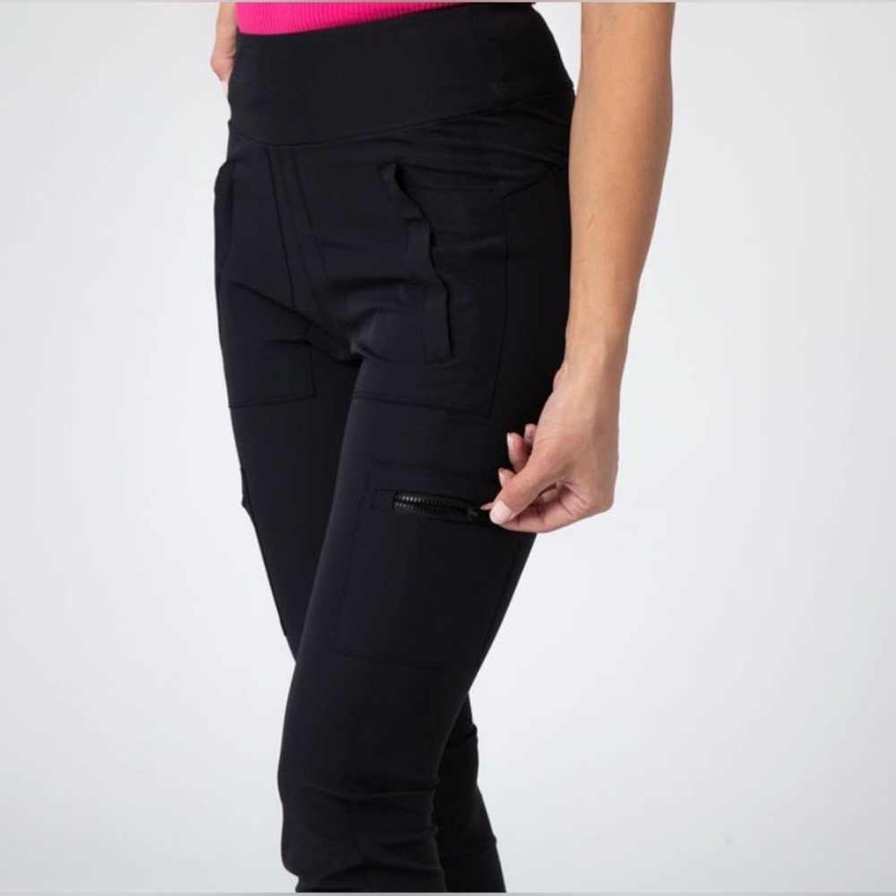 Savvi Jill Utility Leggings / Joggers – Black 🖤